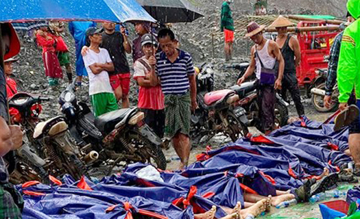 Cập nhật thảm họa lở đất tại Myanmar: Ít nhất 162 người thiệt mạng
